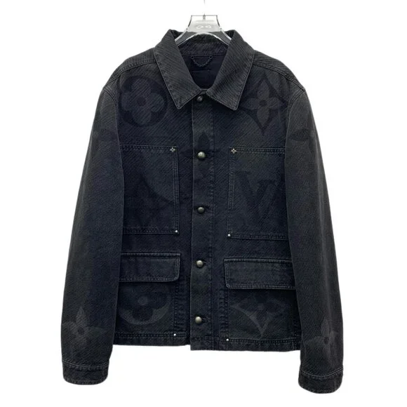 Louis Vuitton | Jackets & Coats | Louis Vuitton Monogram Denim